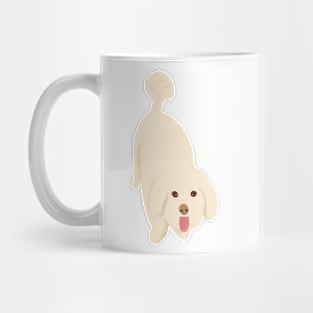 Happy Dog Face Mug